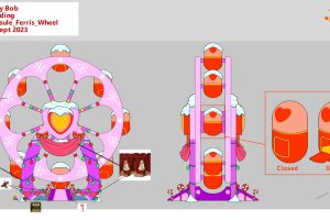 Ferris wheel_christmas